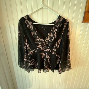 ECI New York Silk Top (size 14)